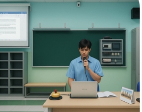 Khoa Điện – Điện tử tổ chức nghiệm thu đề tài nghiên cứu khoa học của sinh viên năm học 2024 – 2025